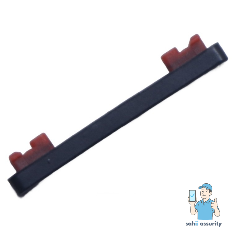 Volume Side Button Outer for Xiaomi Poco F4 5G Black